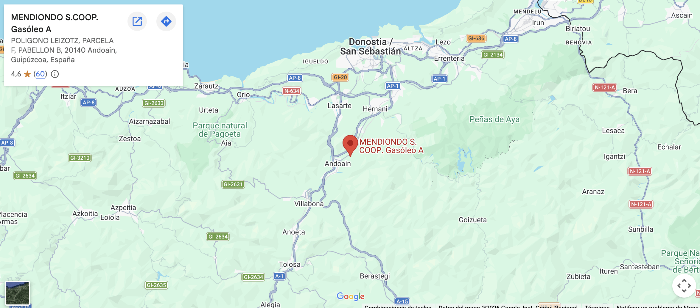 Ver ubicación en Google Maps